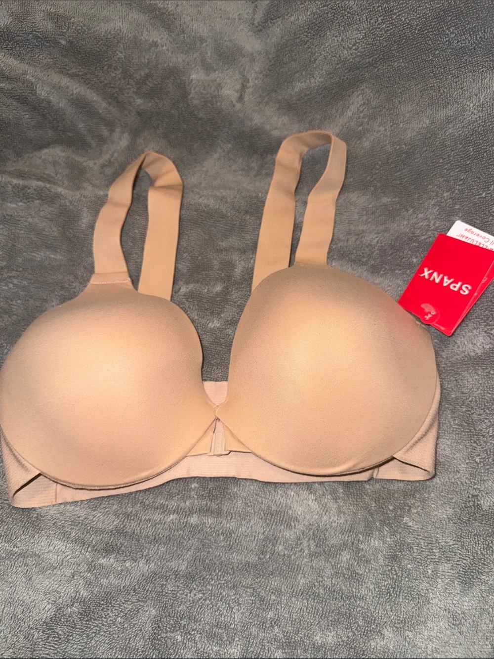 SPANX Nude Bra-llelujah! Full Coverage Front-Closure Bra ✨ NWT Sz  34C